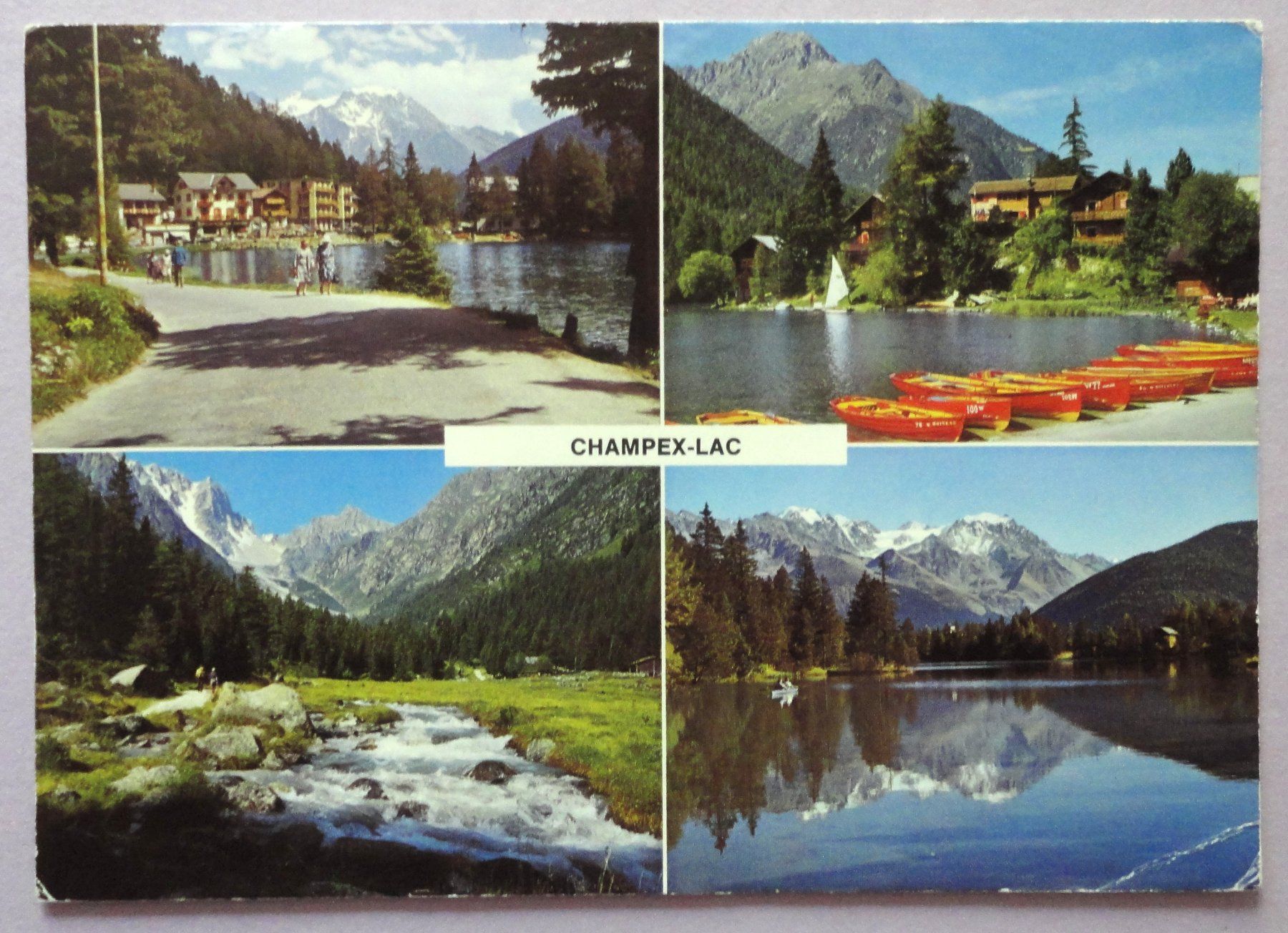 Cartoline postali: Champex-Lac – Difettoso da Fétigny venduto da Billy2miny