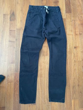 Herren Baumwoll-Hose, blau Grösse S