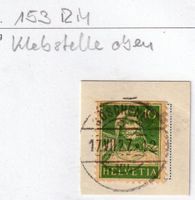 Rollenmarke 153 RM, Klebstelle oben