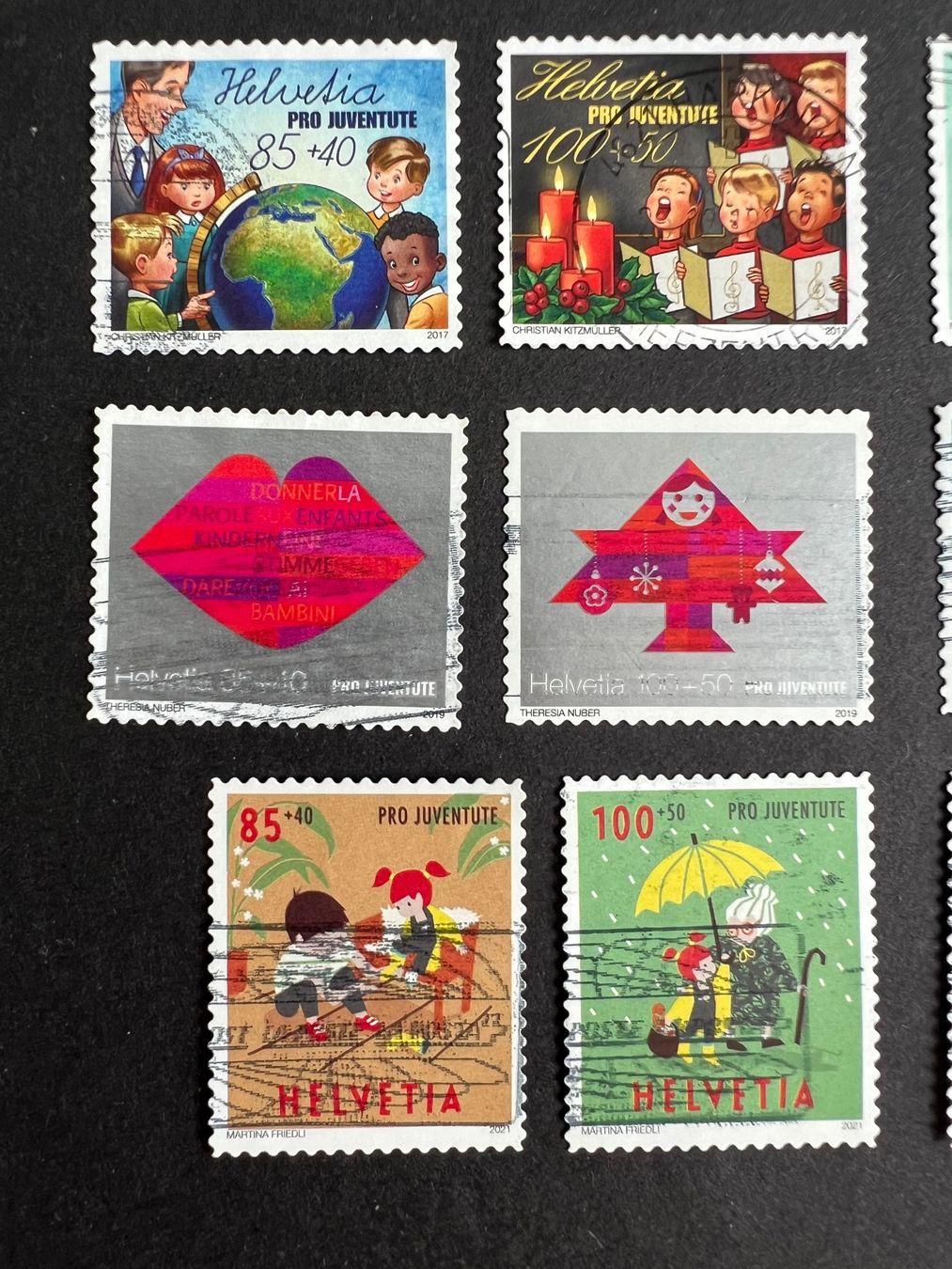 Alle Briefmarken: PJ Sätze von 2000-2022 gestempelt – Gebraucht aus Braunau von Desil2511 5