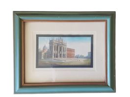 Radierung 19. Jahrhundert Basilica di San Giovanni Rom