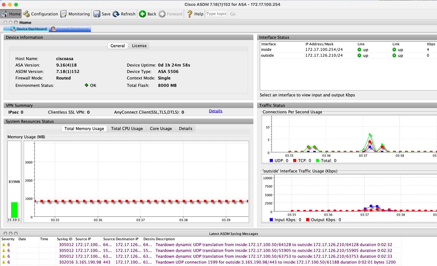Cisco Firewall: Cisco ASA-5506-X V06 – Usato da Lausanne venduto da DBX-JACK 3