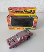 MATCHBOX SPEED KINGS K-21 COUGAR DRAGSTER mit Box