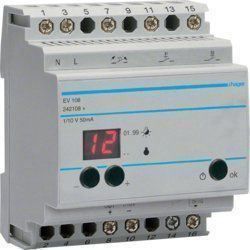 Hager Schalter: Hager Fernsteuerdimmer EV108 1-10V – Neu (gemäss Beschreibung) aus Villmergen von Elektro-Mueller