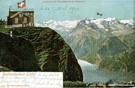 Stoos - Fronalpstock Gipfel Litho + 1904