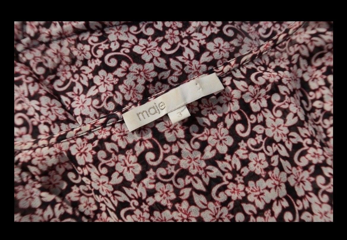 Maje Vestiti: Maje Kleid Gr.3 Floral Maxikleid – Usato da Emmen venduto da cocowalk 4