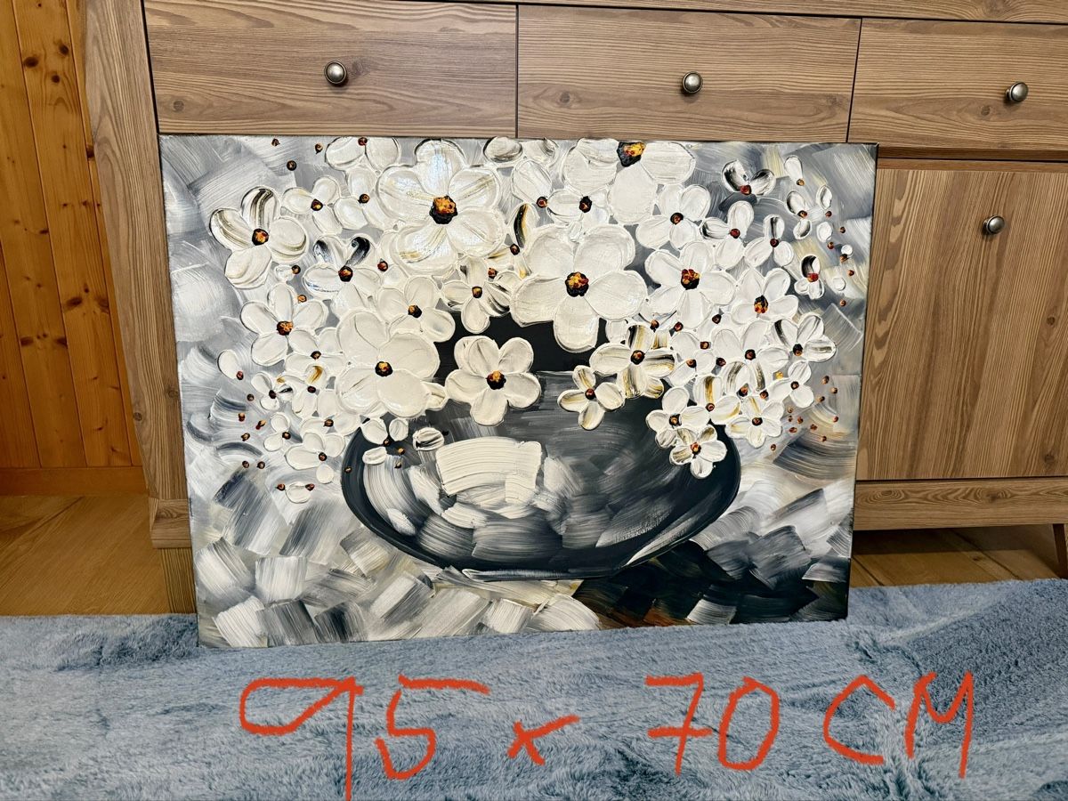 Foto & Immagini: Bild Acryl Blumen – Usato da Tafers venduto da 13julistek13 4