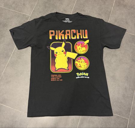 Pikachu Pokemon Vintage Shirt Gr.L