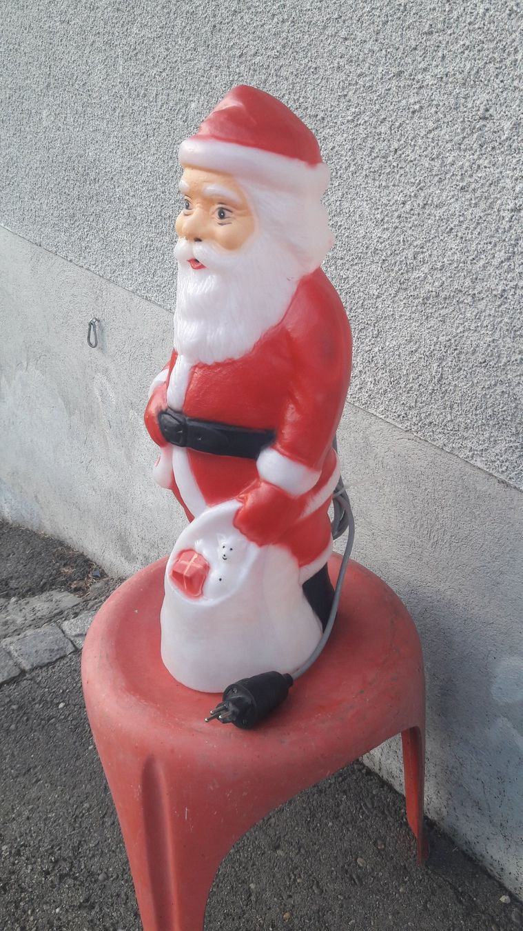 Alle Dekorationen: Beleuchteter Weihnachtsmann – Gebraucht aus Laufen von Mann455 3