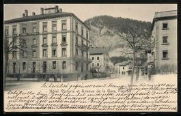 Fleurier, Hotel Victoria et Avenue de la