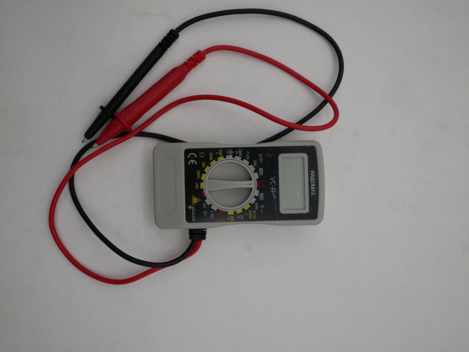 Voltcraft Misurare: VOLTACRAFT VC-11 Multimeter Messgerät – Usato da Winterthur venduto da Restwert_Winterthur 1