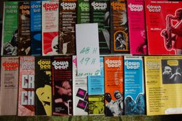 DOWN BEAT JAZZ MAGAZIN 1971 - ein Bündel Hefte
