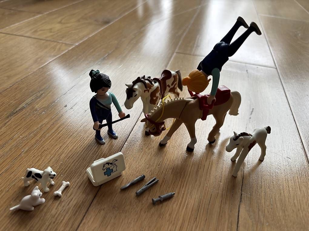 Playmobil Giocattoli: Playmobil Voltigier-Set – Usato da Jegenstorf venduto da momonika 1