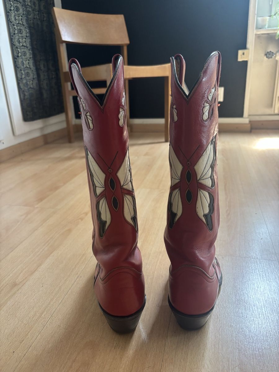 Sancho Abarca Scarpe da uomo: Tony Lama cowboy boots t38 – Usato da Glion venduto da carolineMV 3