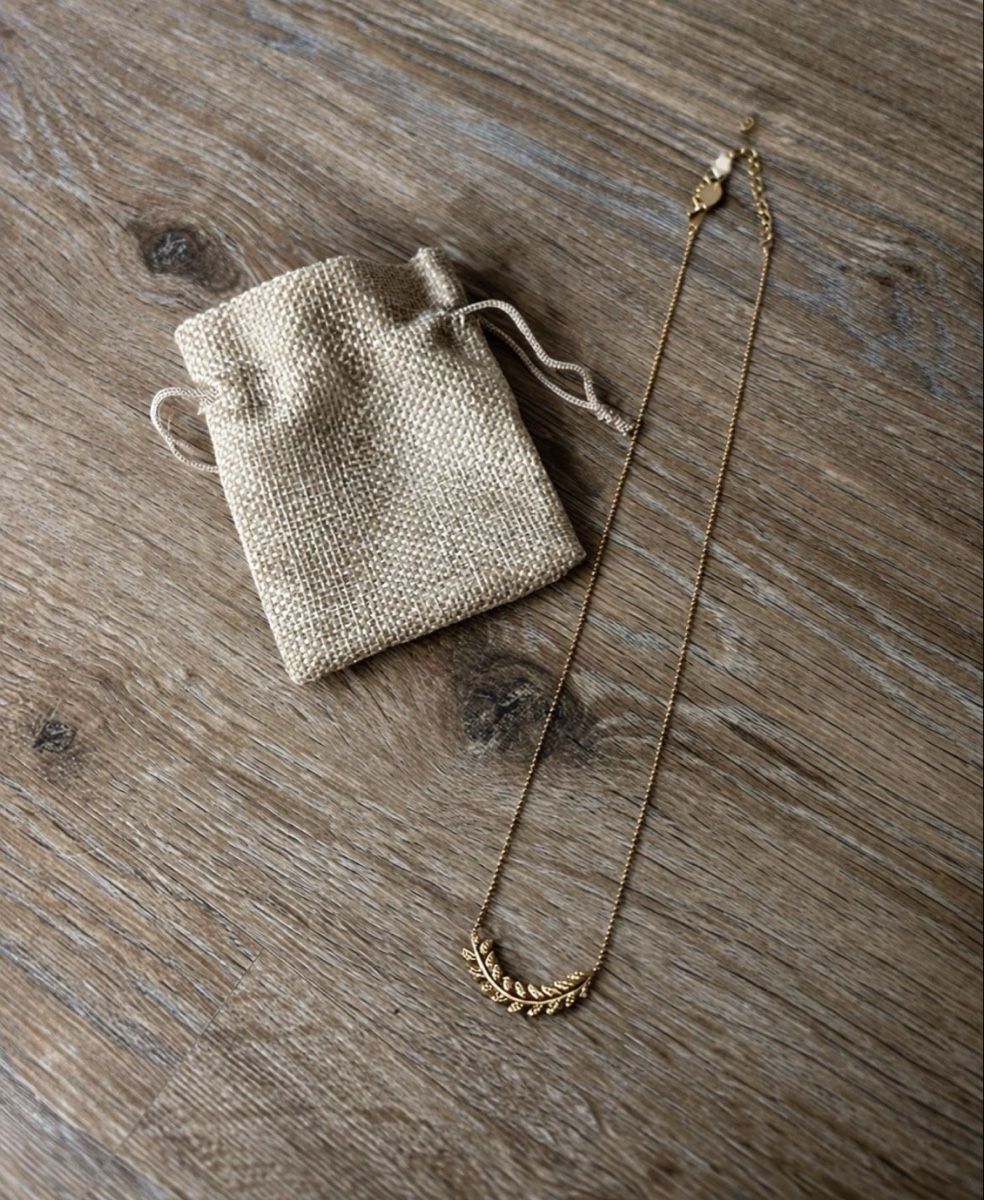 Colliers: Collier doré acier inoxydable – Neuf (Voir description) à Broc par marineee