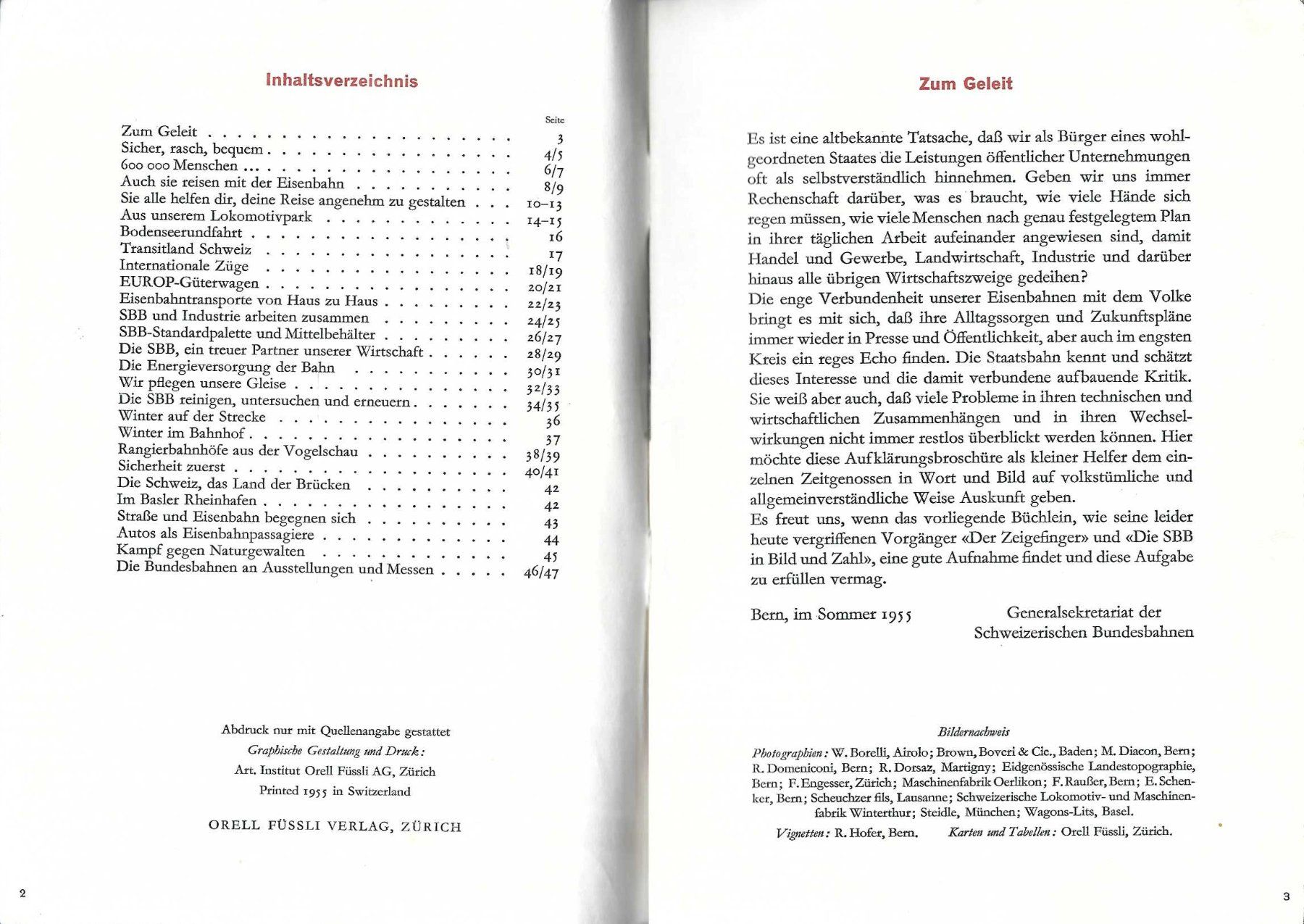 Libri: Neues von den SBB. 1955. – Usato da Horw venduto da SwissSteamMemories 1