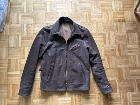 Italienische Lederjacke Grösse M, neuwertig