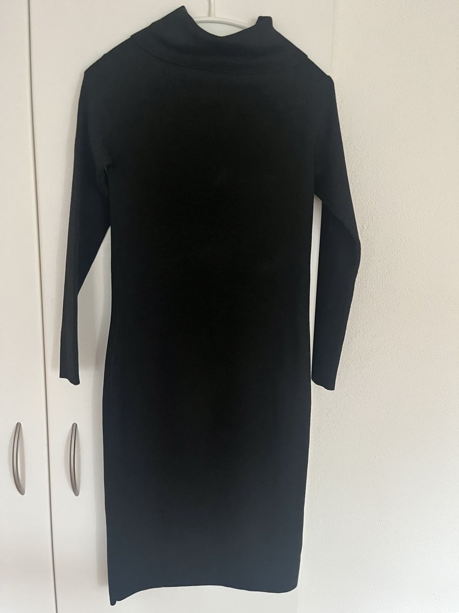 Esprit Vestiti: Esprit Strickkleid, XS, Schwarz mit Rollkragen – Usato da Wädenswil venduto da Iana32 2