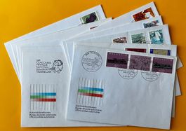 Lot 10x Sonderbriefe Automobil-Postbüro 1982-1986