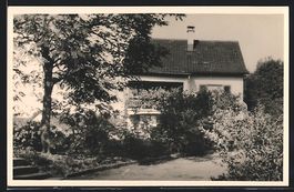 Foto-AK Stäfa, Haus von Bruder Albert