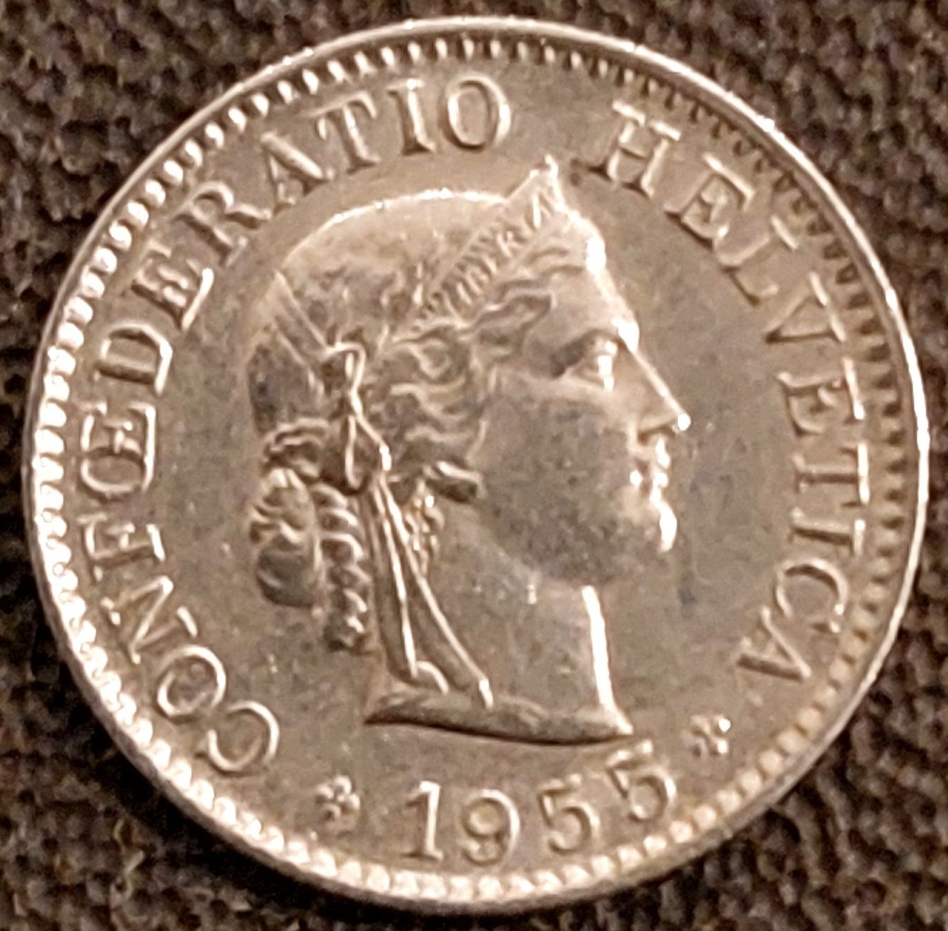 Tutti le monete: 5 Rappen 1955 – Usato da Arch venduto da coinsandmore
