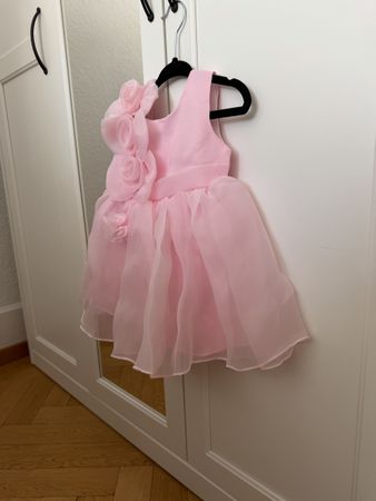 Pink Flower Girl Dress - Perfect for Summer Parties!
