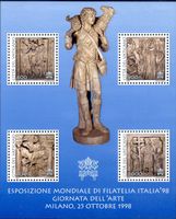 VATIKAN BRIEFMARKENAUSSTELLUNG MILANO 1998 **POSTFRISCH-PO27