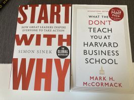 2 Books about leadership - english