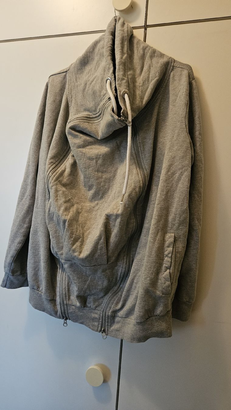 C&A Maglioni & Felpe: Felpa premaman bpc cotone grigio tg. 40/42 – Usato da Melano venduto da H-Sara