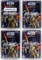 STAR WARS DIE CAST METAL KEY CHAIN THE COMPLETE 4 SET 1996