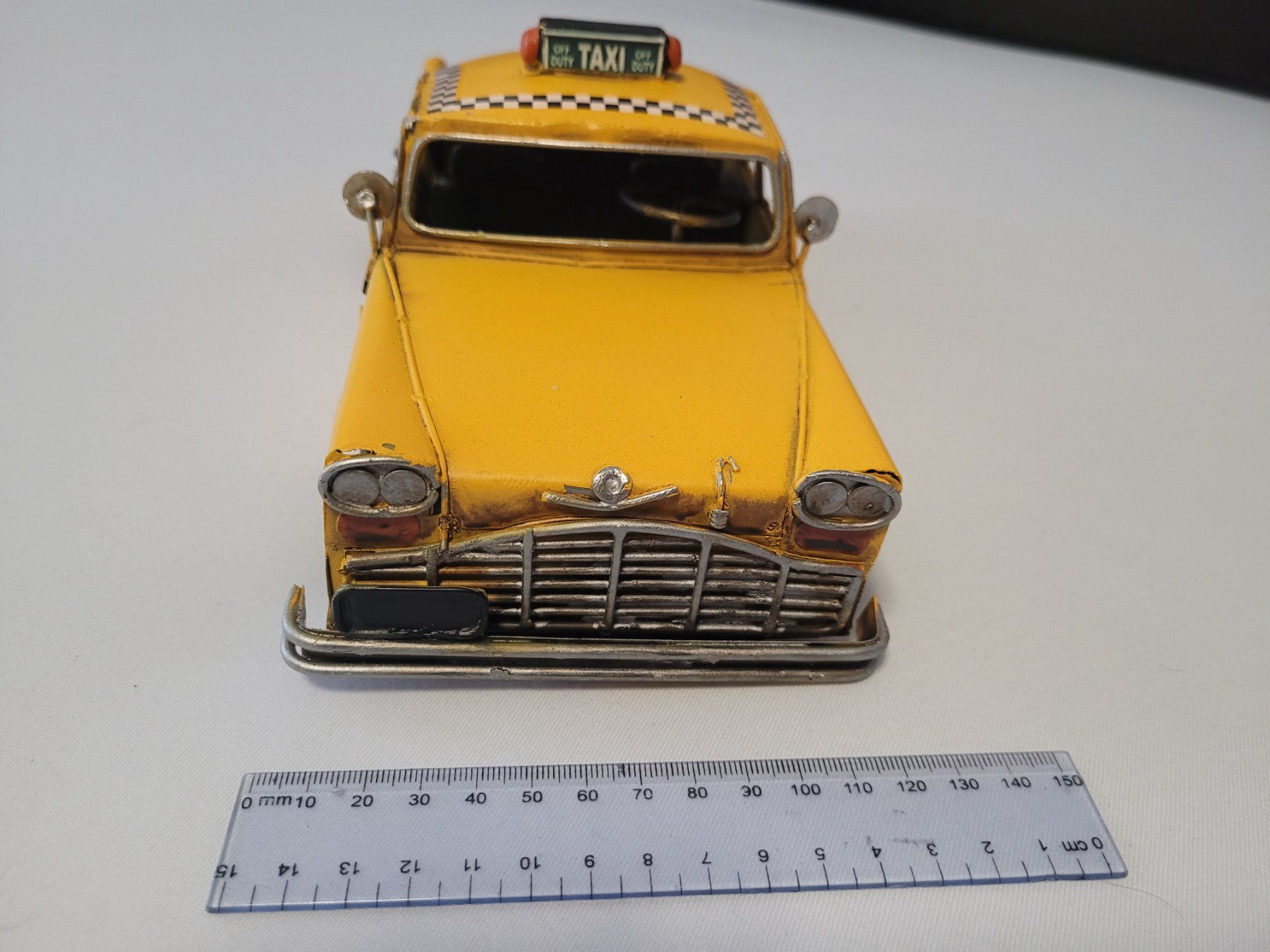 Tutte le decorazioni: Taxi en métal décoration – Nuovo e nell'imballaggio originale da Courtaman venduto da Bluejazz 7