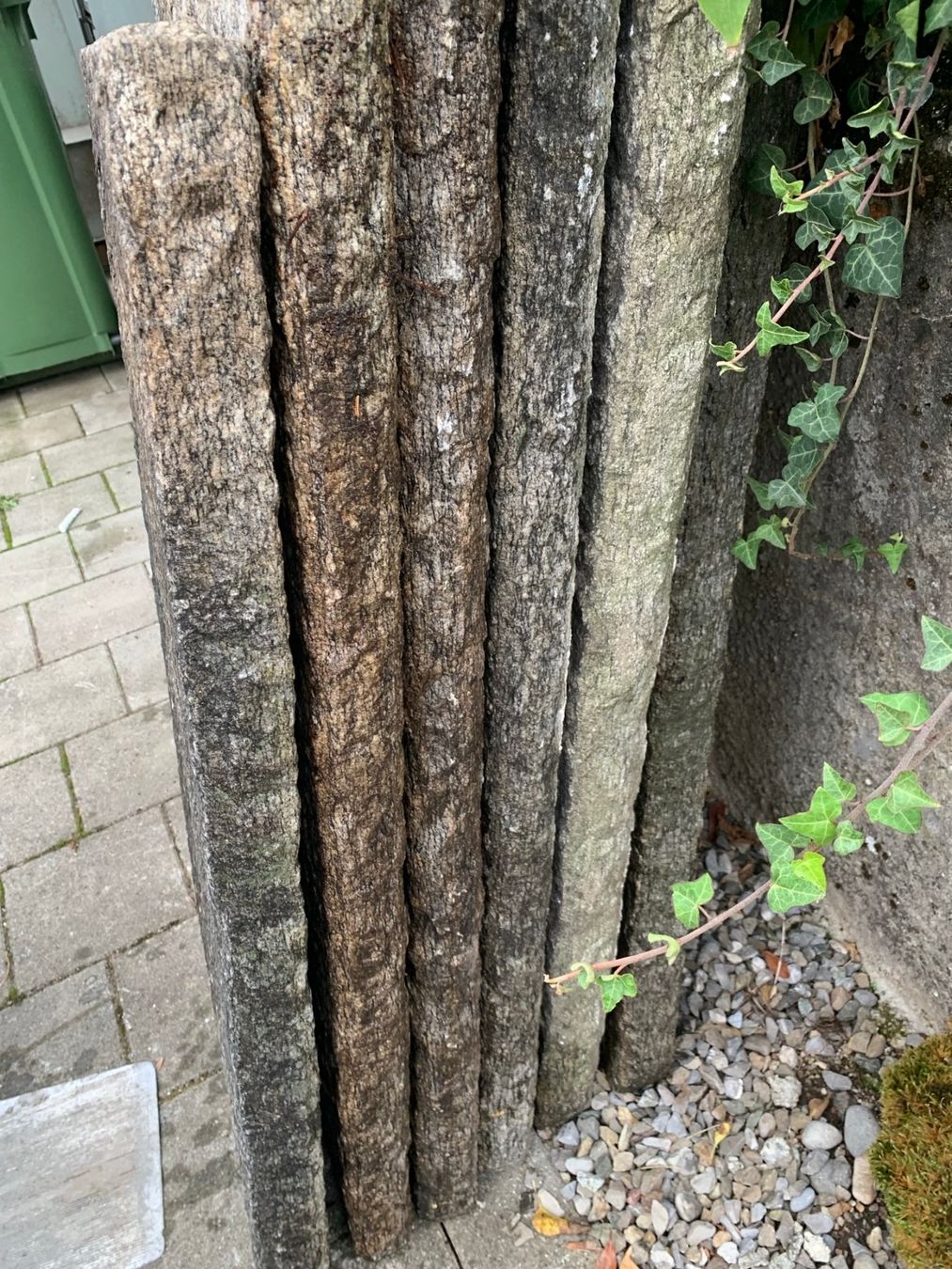 Rivestimenti per pavimenti: 6 Stück Granit Platten Mauerabdeckplatten Natursteinplatten – Usato da Wallisellen venduto da zappenduster 8