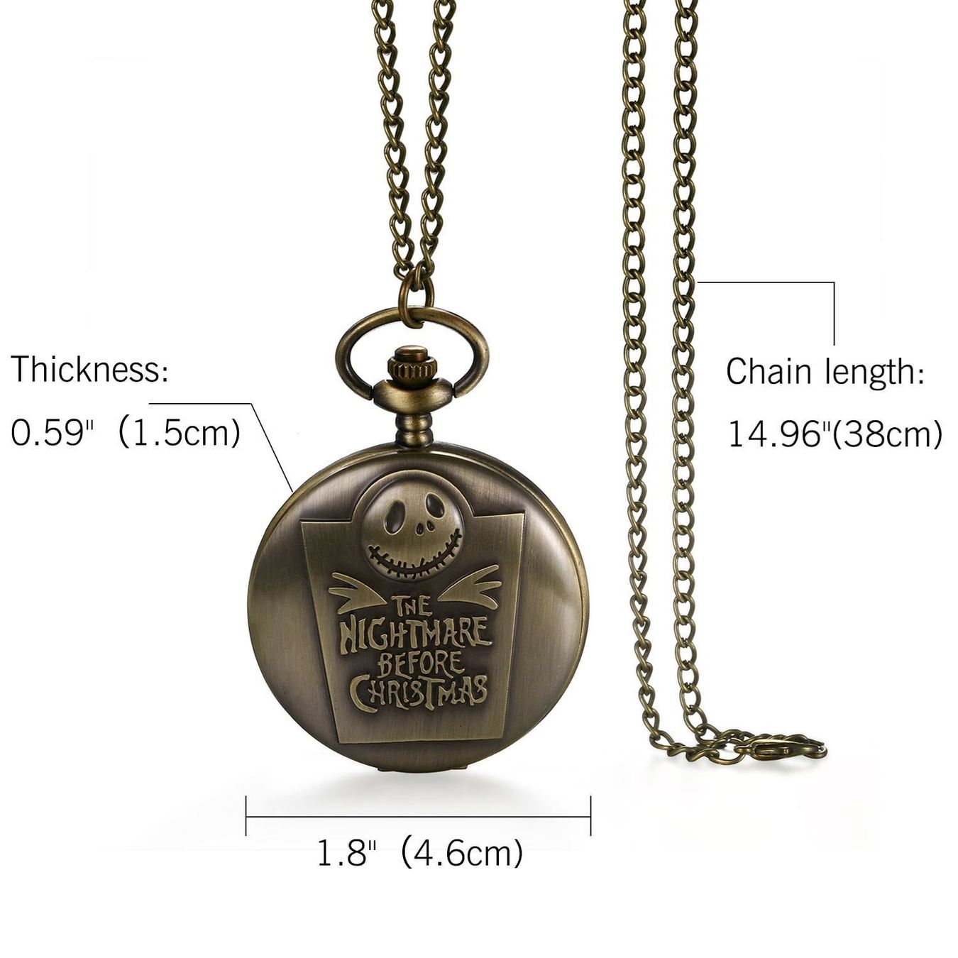 Uhren: montre de poche Jack Skellington – Neu und originalverpackt aus Delemont von Superchoice 4