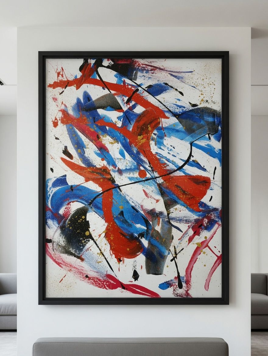 Dipinti: "CHAOS VOID" 60X80 – Nuovo e nell'imballaggio originale da Bellinzona venduto da ARCAOS.ART 3
