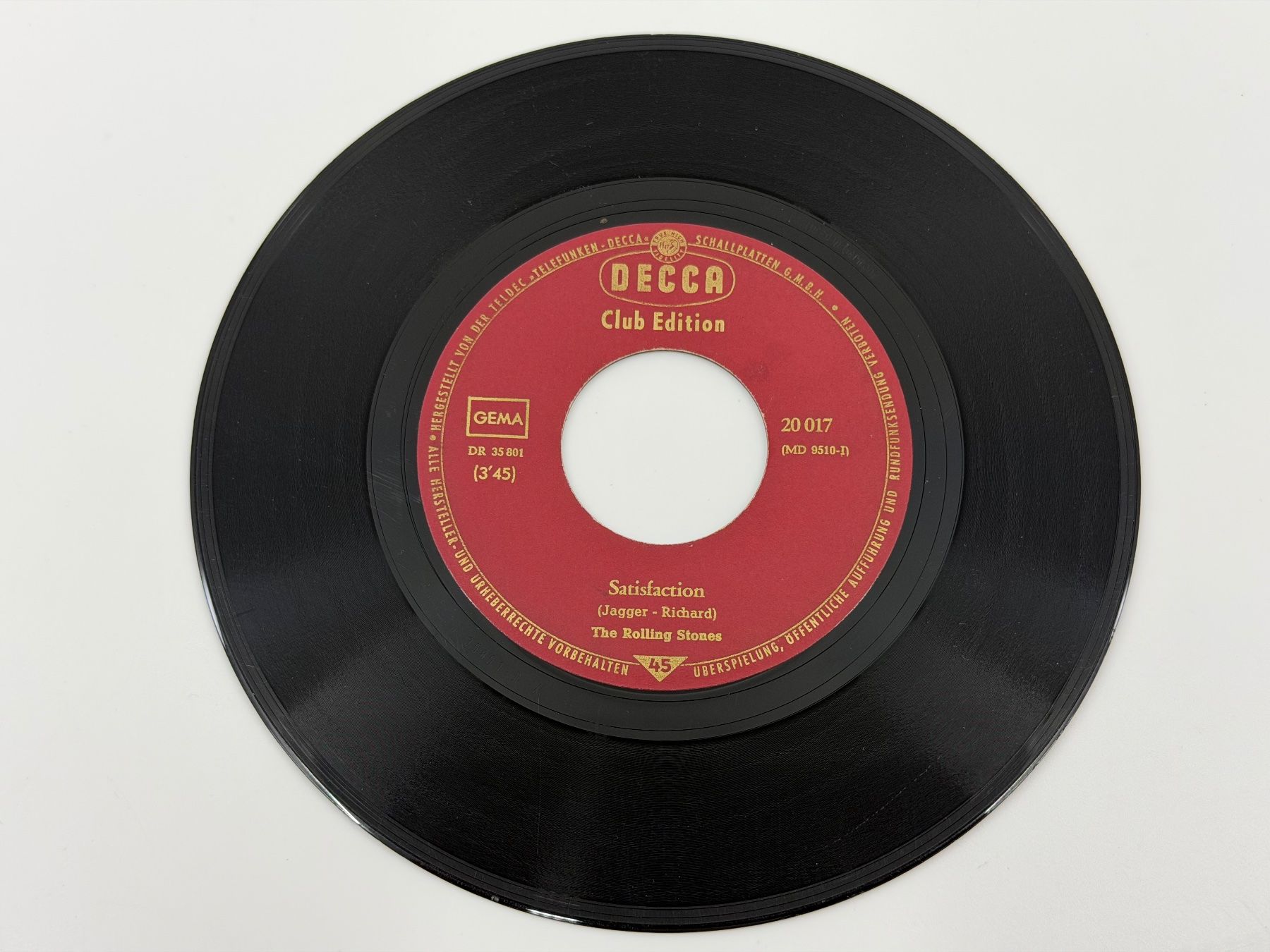 Dischi in vinile: The Rolling Stones  Satisfaction - Vinyl, 7", 45, Single – Usato da Winterthur venduto da Roli56 1