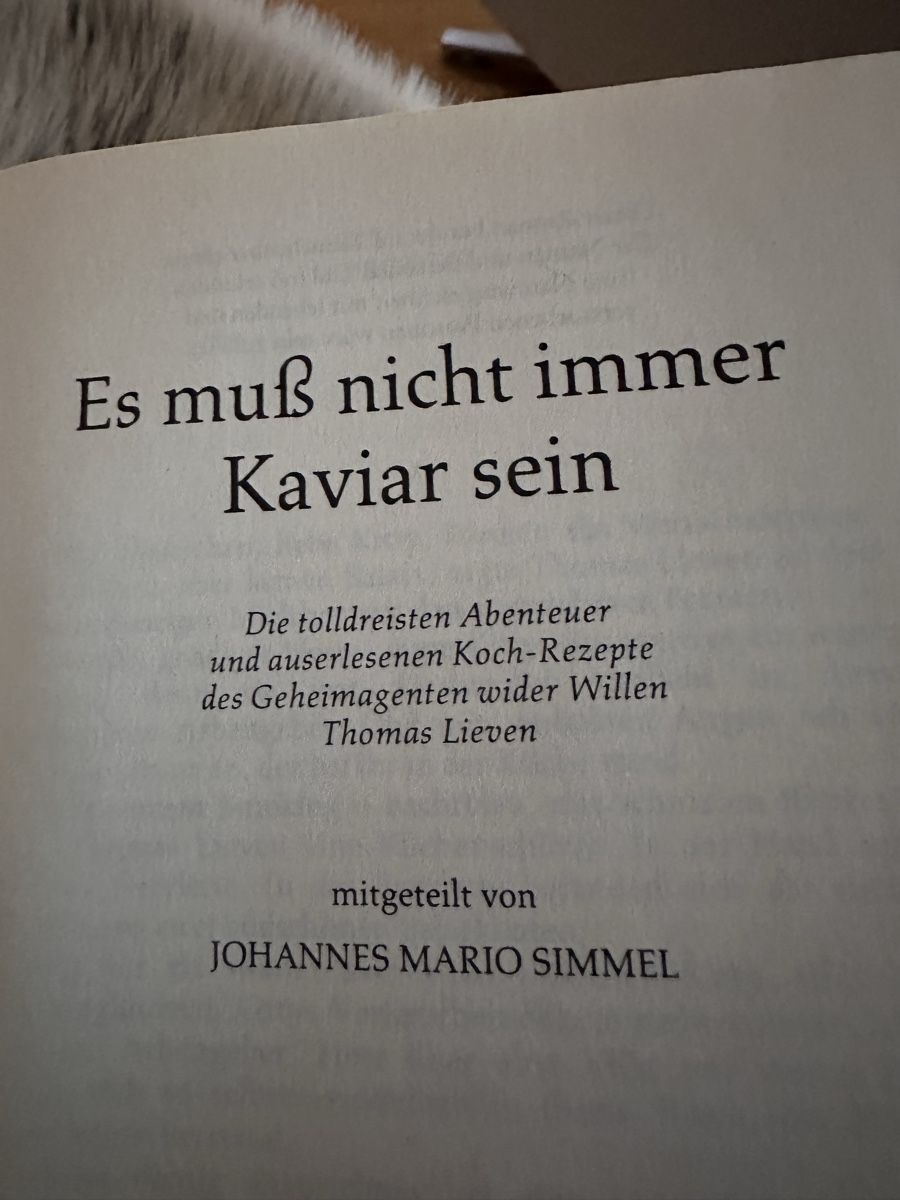 Libri: Es muss nicht immer Karviar sei – Nuovo (secondo la descrizione) da Winterthur venduto da Unglaublich321 1