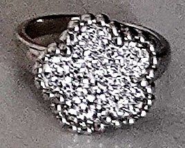 Anelli: Fingerring Silber mit Steinen – Usato da Baar venduto da 2cvbaar
