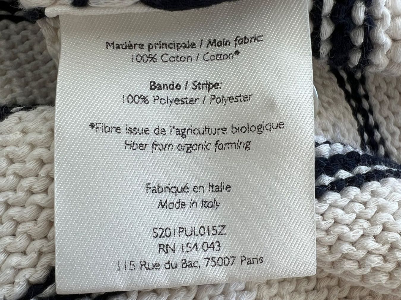 Sezane Maglioni & Felpe: Sézane · Pull Léontine · Ecru / Marine – Nuovo e nell'imballaggio originale da Crissier venduto da ChamoNova 7