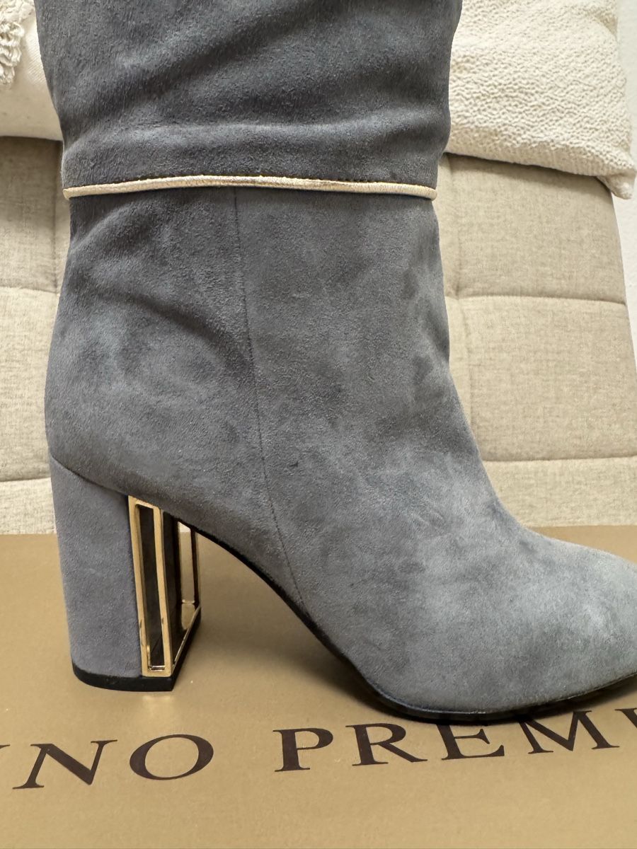 Scarpe da donna: Bruno Premi Grey Knee High Boots - (38) – Nuovo (secondo la descrizione) da Meilen venduto da gpiperuk 9