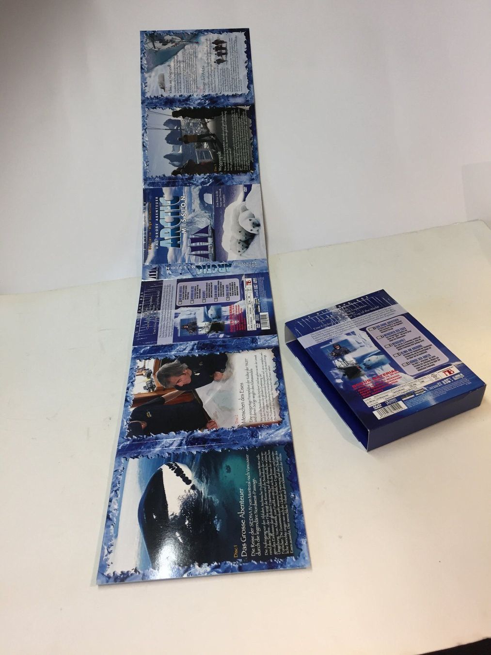 Tutti i DVDs: 5 x DVD "ARCTIC MISSION" HD – Usato da Schaffhausen venduto da sparzone 2