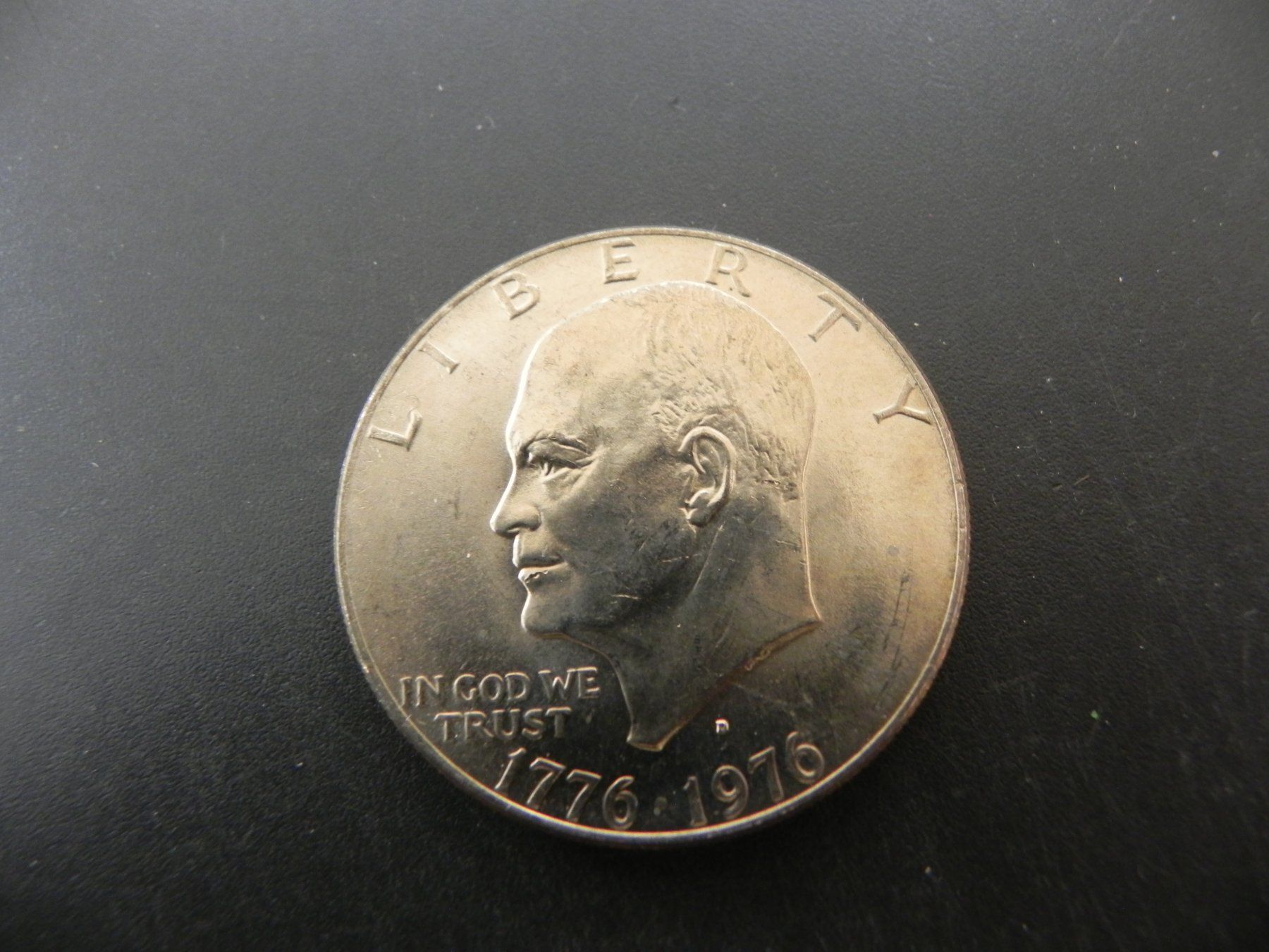 Tutti le monete: USA 1 Dollar 1976  D Eisenhower – Usato da Biel/Bienne venduto da Gogolozi