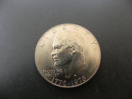 USA 1 Dollar 1976  D Eisenhower