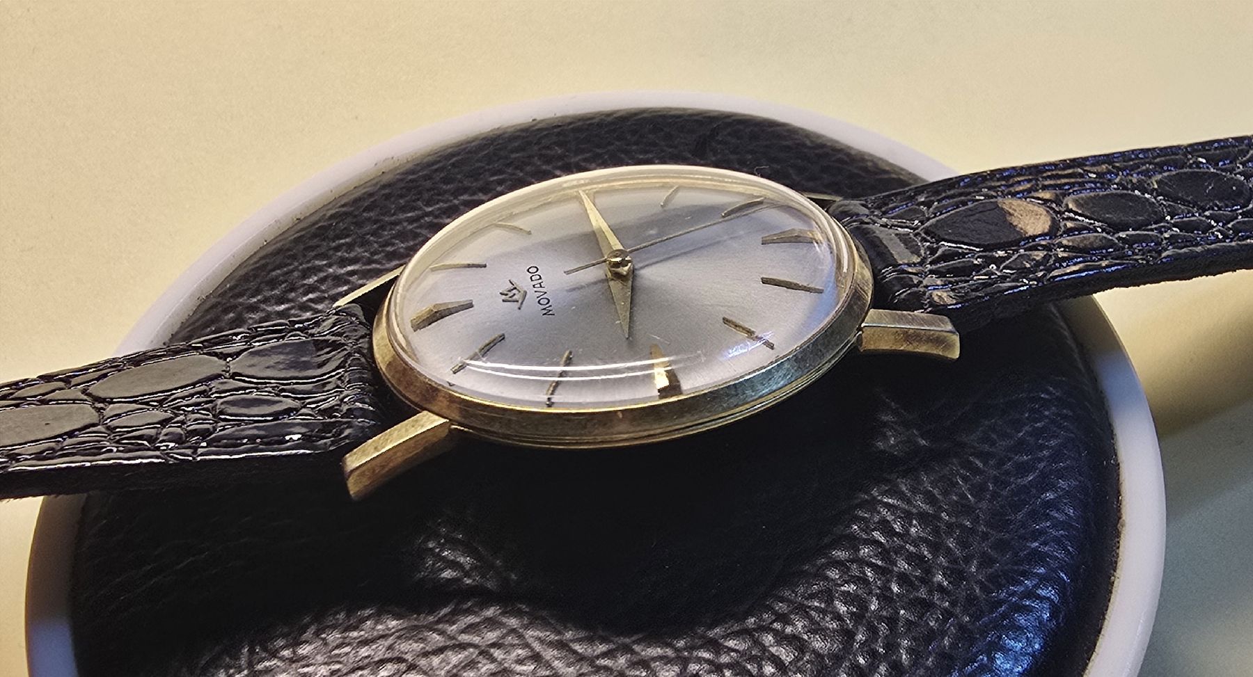 Movado Orologi: Movado Vintage Plaqué 0r – Usato da Les Acacias venduto da watinjo 4