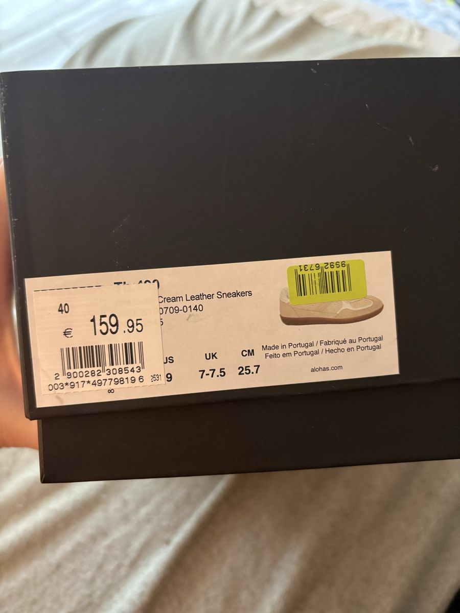 Alohas Scarpe da donna: Alohas cream leather sneakers, size 40 – Nuovo (secondo la descrizione) da Egg b. Zürich venduto da cha_qf8f 6