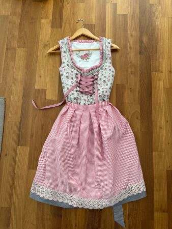 Dirndl Stockerpoint Blumenmuster kariert neu