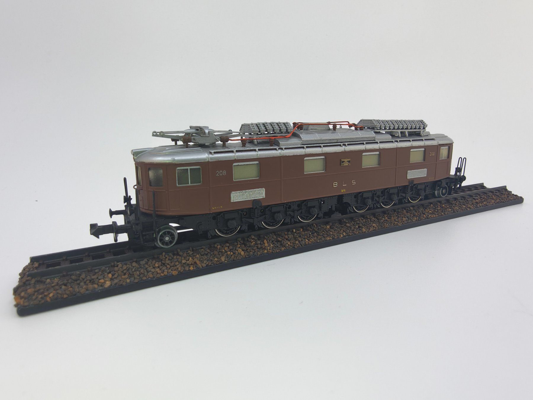 Fulgurex Modellini di ferrovie: Fulgurex Ae 6/8 208, Analog – Usato da Wangs venduto da mobacom 1