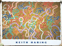 Haring - Ohne Titel - Vintage-Poster
