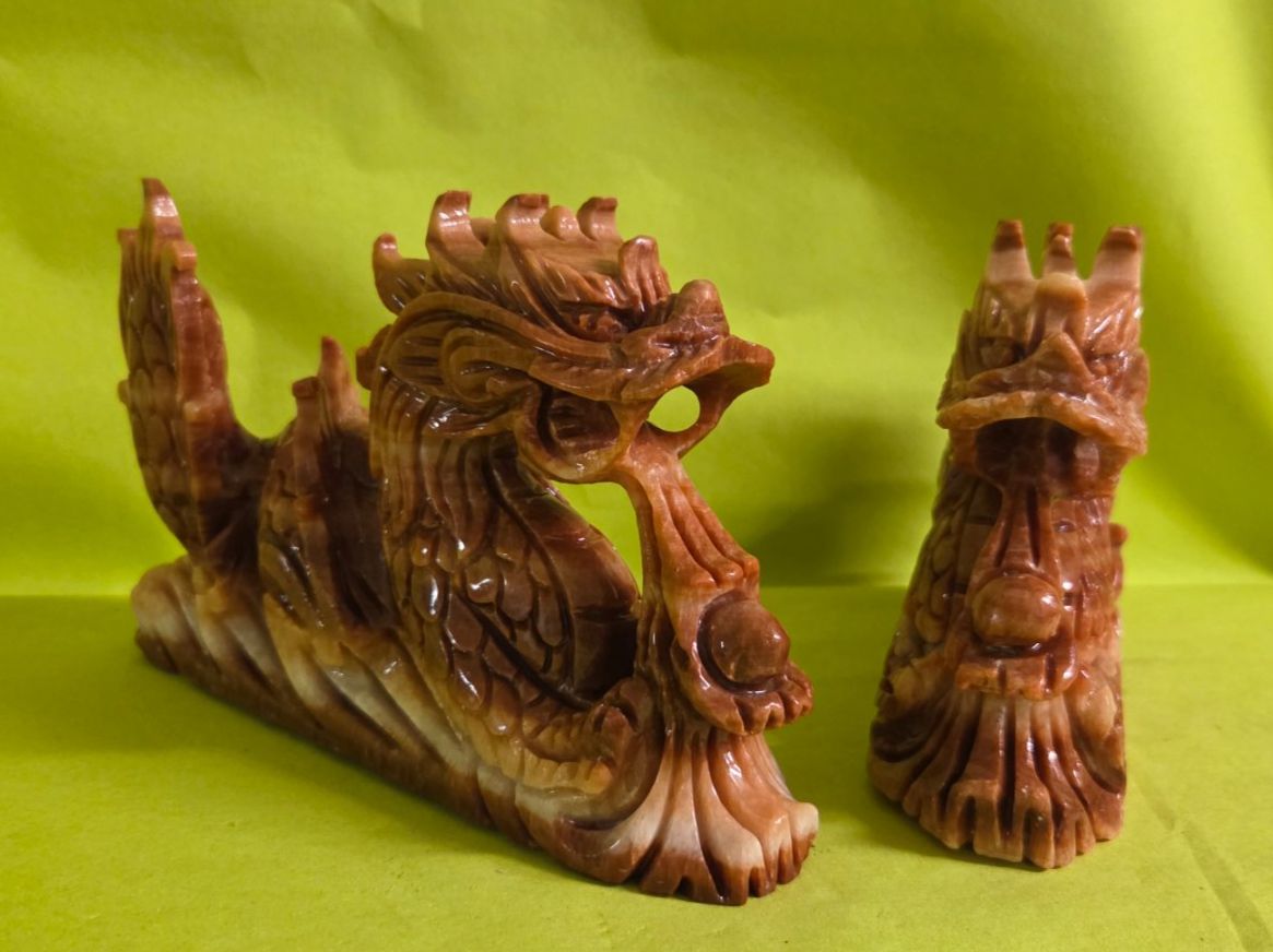 Sculture & Statue: Drachenpaar 20cm aus Marmor – Nuovo (secondo la descrizione) da Roggliswil venduto da Mabelco 1