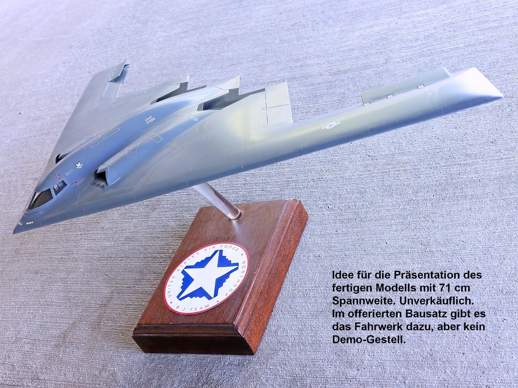 Jeux de construction: B-2 US-Bomber Testors 1/72 – Neuf avec emballage d'origine à St. Gallen par Aerodoc2 4