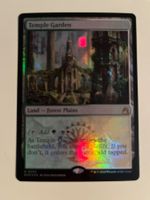 1 x Temple Garden - FOIL - Magic: The Gathering - MtG